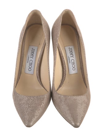 Jimmy Choo Glitter Pumps