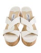 Jimmy Choo Atia Leather Slides