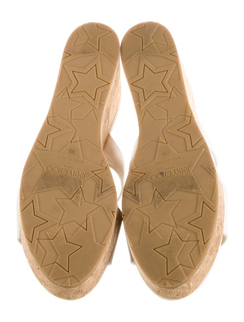 Jimmy Choo Atia Leather Slides