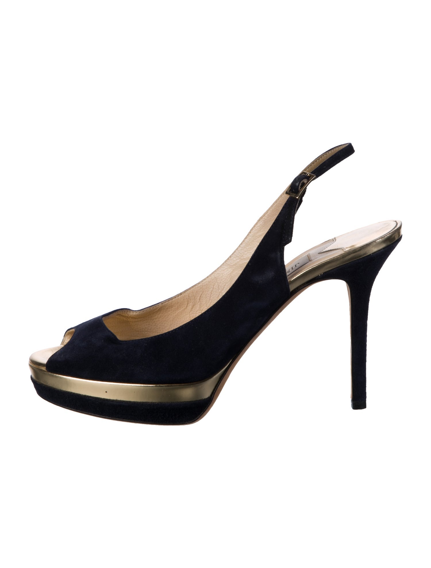 Jimmy Choo Suede Slingback Sandals