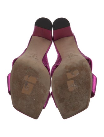 Jimmy Choo Avenue Leather Slides