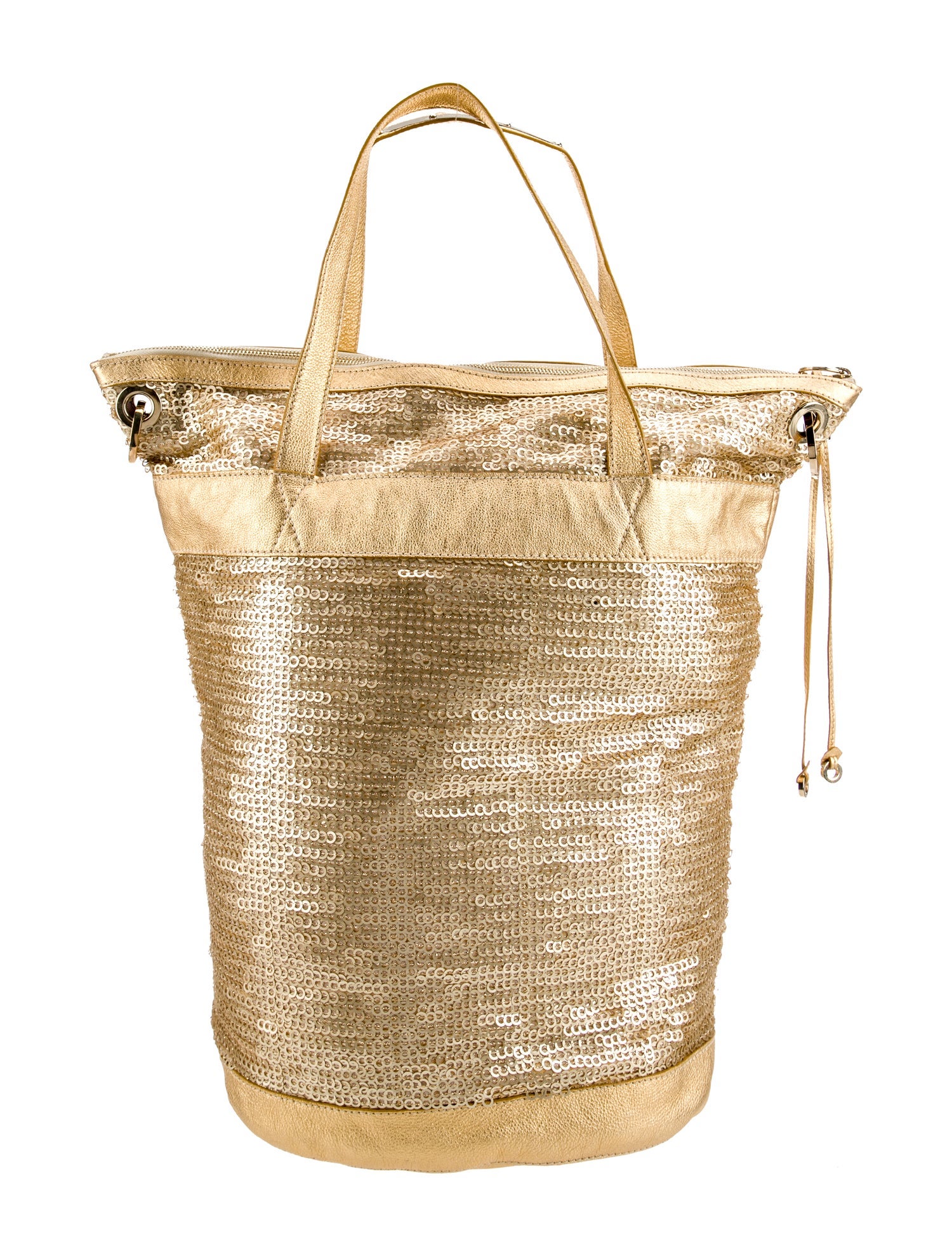 Jimmy Choo Sequins Bucket Bag