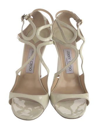 Jimmy Choo Patent Leather Sandals