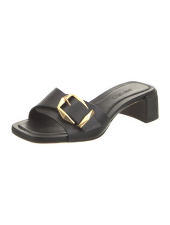 Jimmy Choo Leather Slides