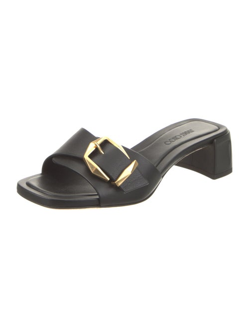 Jimmy Choo Leather Slides