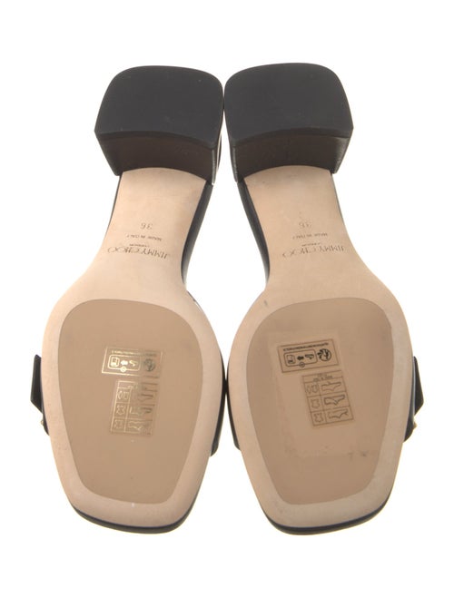 Jimmy Choo Leather Slides