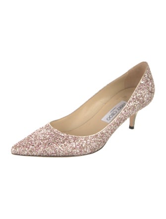 Jimmy Choo Glitter Pumps