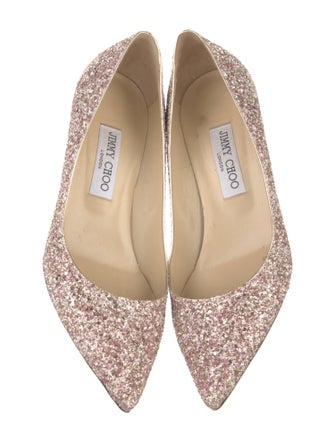 Jimmy Choo Glitter Pumps