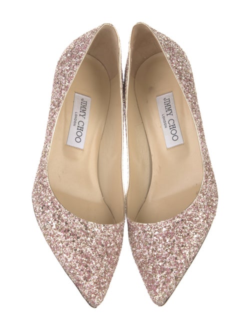 Jimmy Choo Glitter Pumps