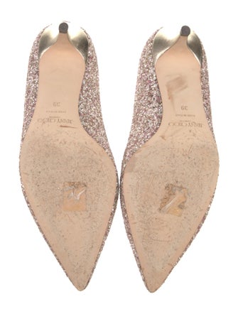 Jimmy Choo Glitter Pumps