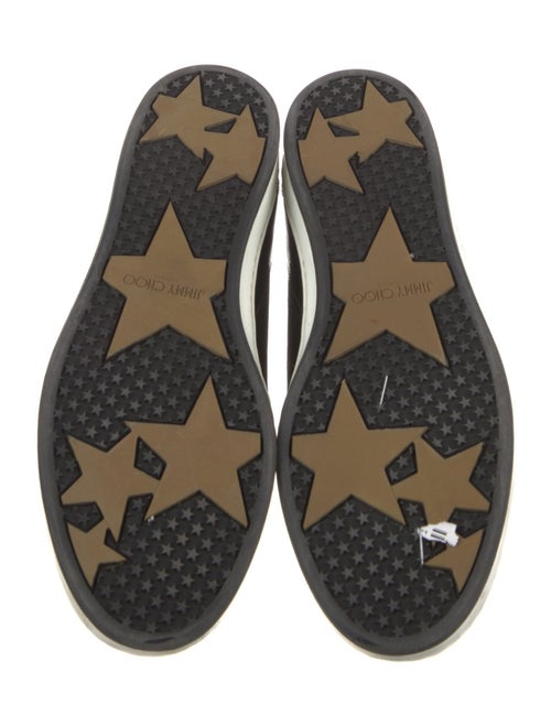 Jimmy Choo Patent Leather Printed Sneakers