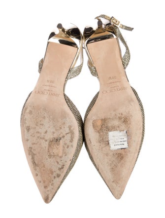 Jimmy Choo Leather Slingback Pumps