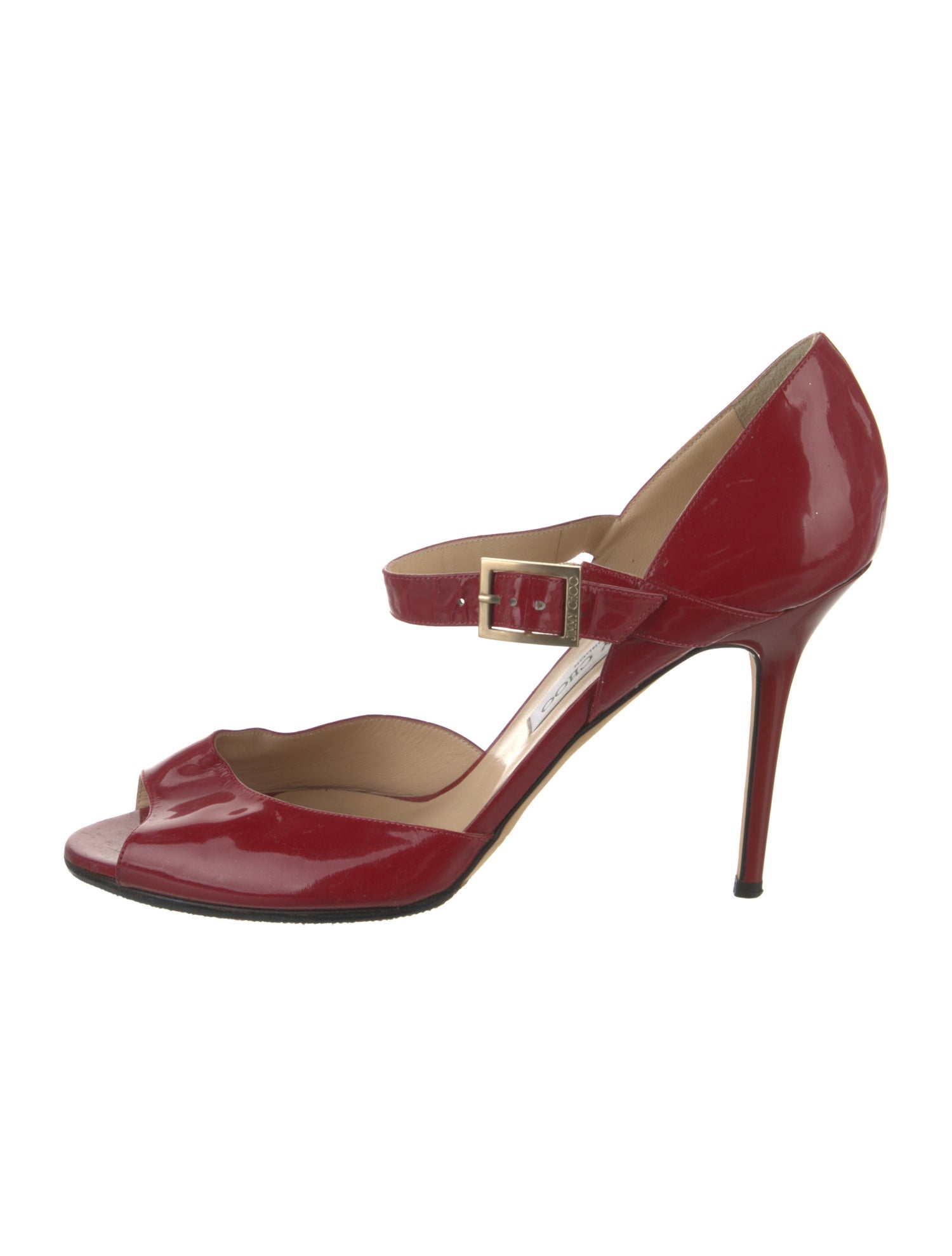 Jimmy Choo Patent Leather Sandals