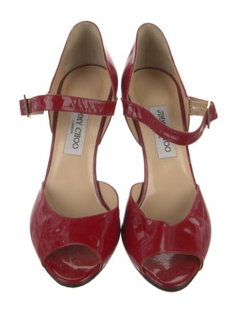 Jimmy Choo Patent Leather Sandals