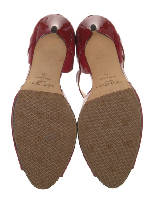 Jimmy Choo Patent Leather Sandals