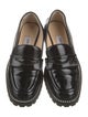 Jimmy Choo Patent Leather Crystal Embellishments Loafers