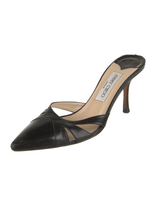 Jimmy Choo Leather Mules