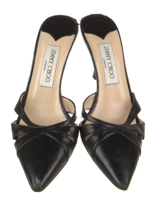 Jimmy Choo Leather Mules