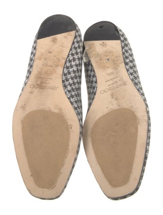 Jimmy Choo Glitter Printed Loafers