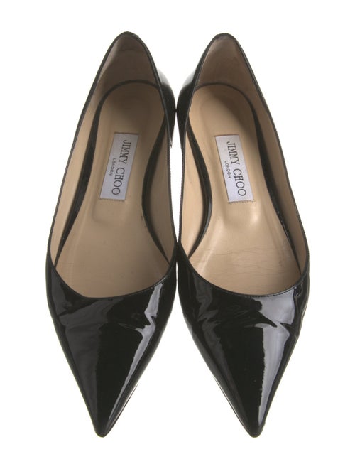 Jimmy Choo Patent Leather Flats