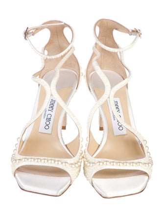 Jimmy Choo Satin Sandals