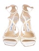 Jimmy Choo Satin Sandals