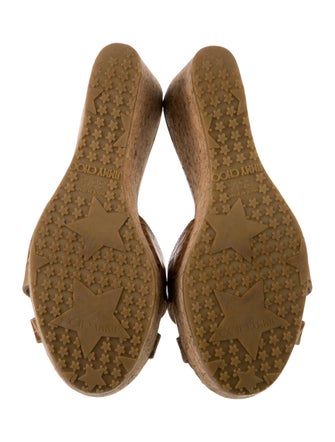 Jimmy Choo Leather Slides