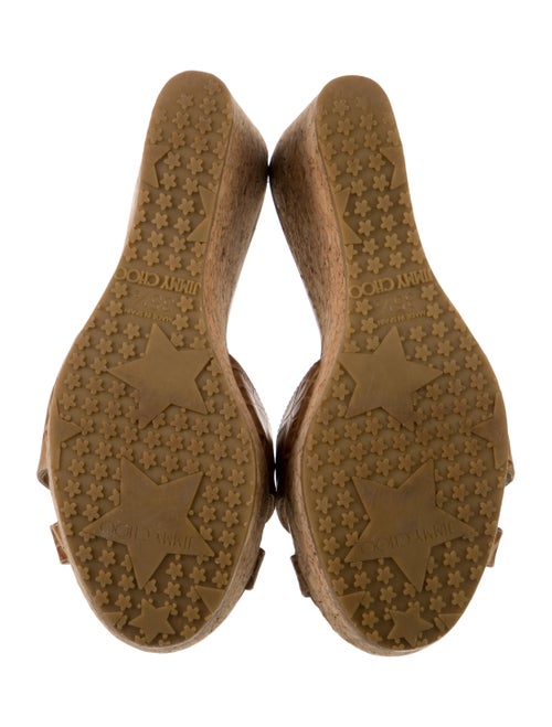 Jimmy Choo Leather Slides