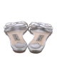 Jimmy Choo Leather Slides
