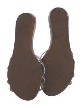 Jimmy Choo Leather Slides