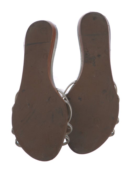 Jimmy Choo Leather Slides