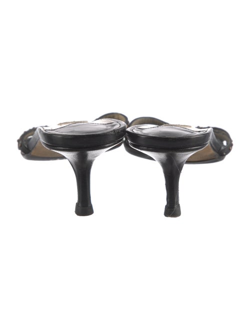 Jimmy Choo Leather Slides