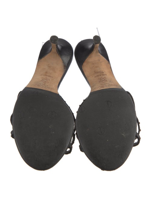 Jimmy Choo Leather Slides