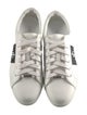Jimmy Choo Leather Graphic Print Sneakers