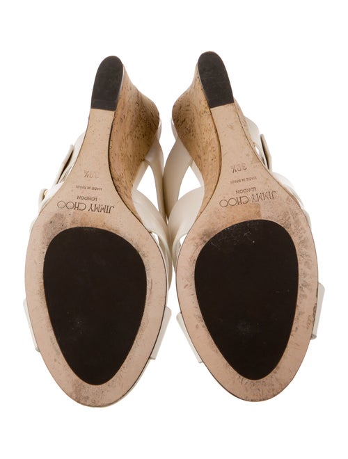 Jimmy Choo Leather Slides