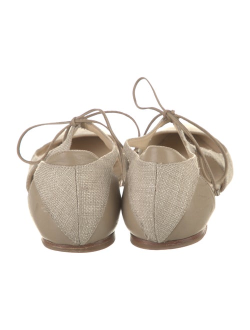 Jimmy Choo Canvas Flats