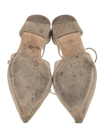 Jimmy Choo Canvas Flats