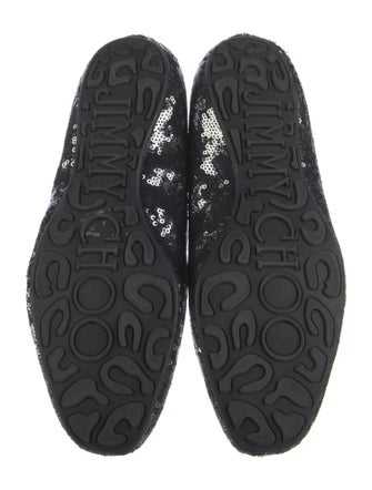 Jimmy Choo Sequin Embellishments Ballet Flats
