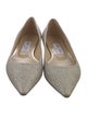 Jimmy Choo Glitter Flats