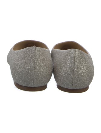 Jimmy Choo Glitter Flats