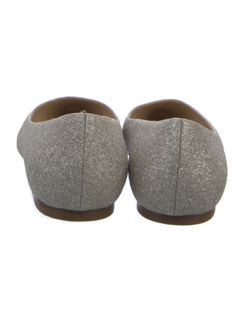 Jimmy Choo Glitter Flats