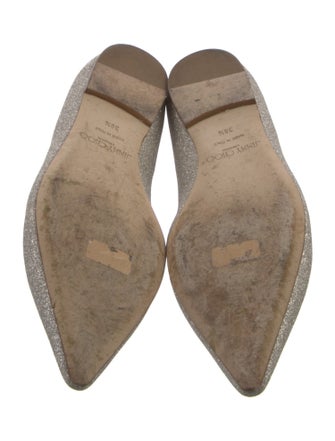 Jimmy Choo Glitter Flats