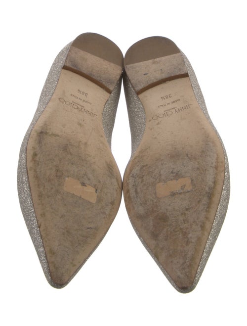 Jimmy Choo Glitter Flats
