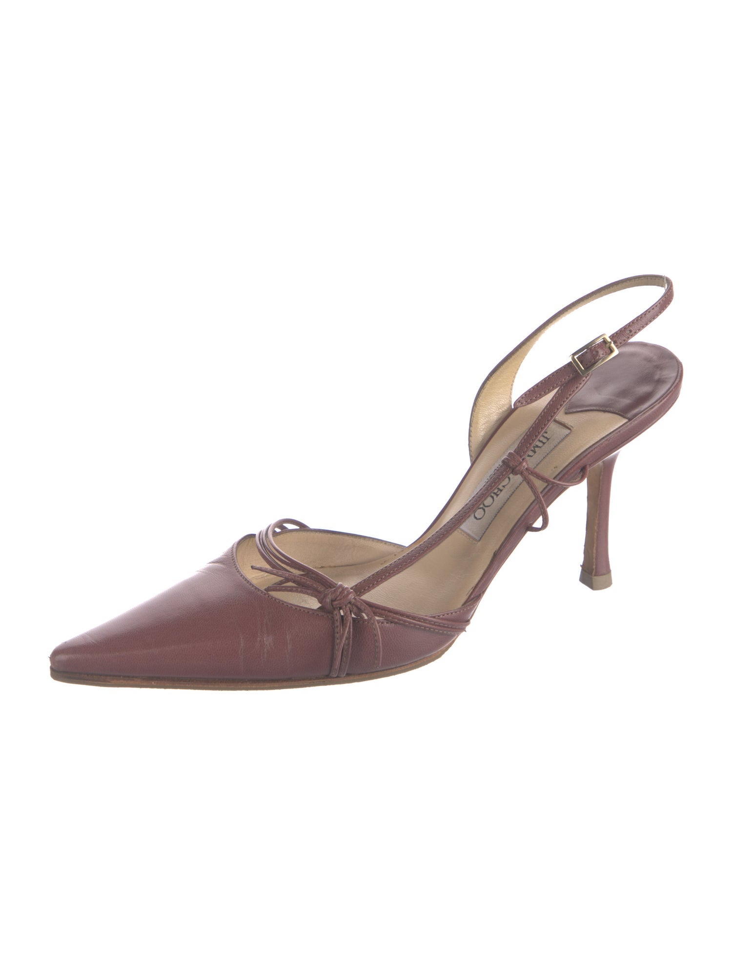 Jimmy Choo Patent Leather Slingback Pumps