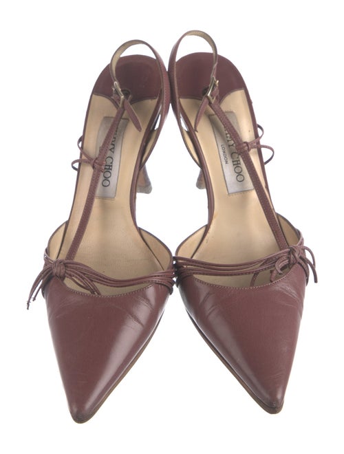 Jimmy Choo Patent Leather Slingback Pumps