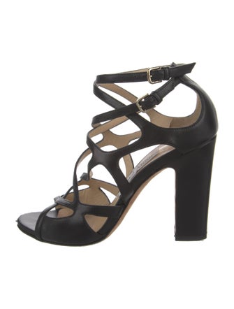 Jimmy Choo Leather Gladiator Sandals