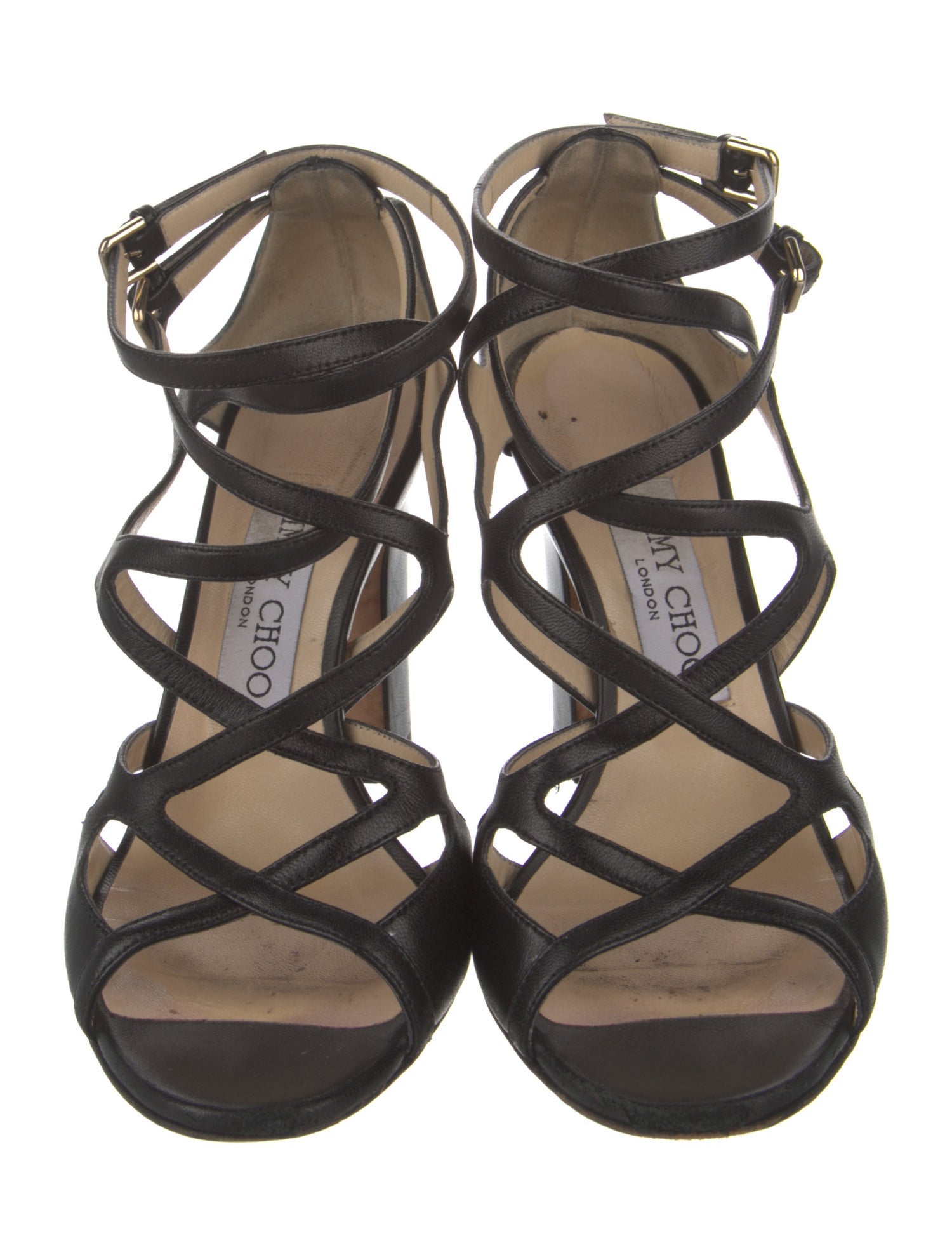 Jimmy Choo Leather Gladiator Sandals