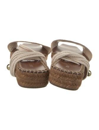 Jimmy Choo Leather Espadrilles