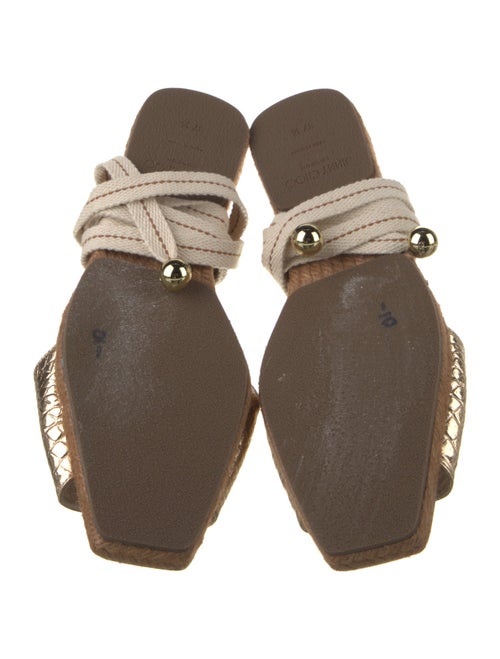 Jimmy Choo Leather Espadrilles