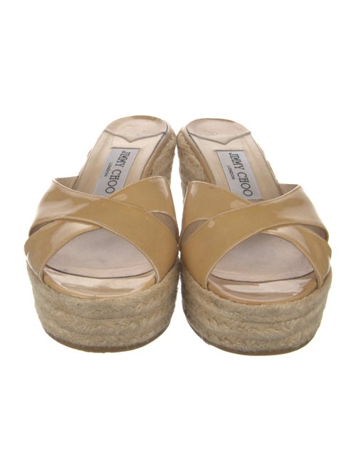 Jimmy Choo Patent Leather Espadrilles